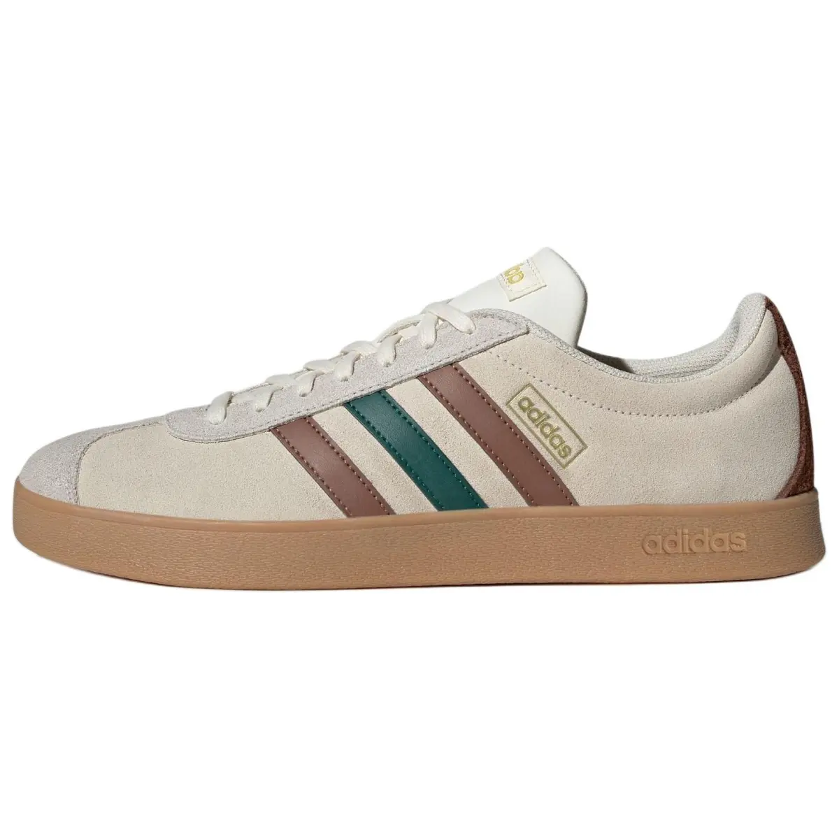 Adidas VL COURT 2.0 Low top Skateboard Shoes Unisex Light Brown