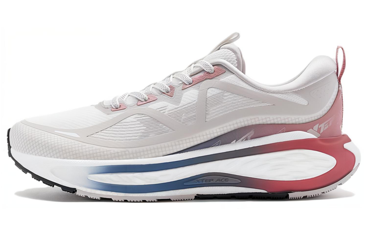XTEP Cushioning, Wear Resistant Low top Running Shoes Women’s White Pink