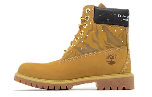 Timberland PREMIUM Thermal Short Outdoor Boots Women's Yellow Wide Fit