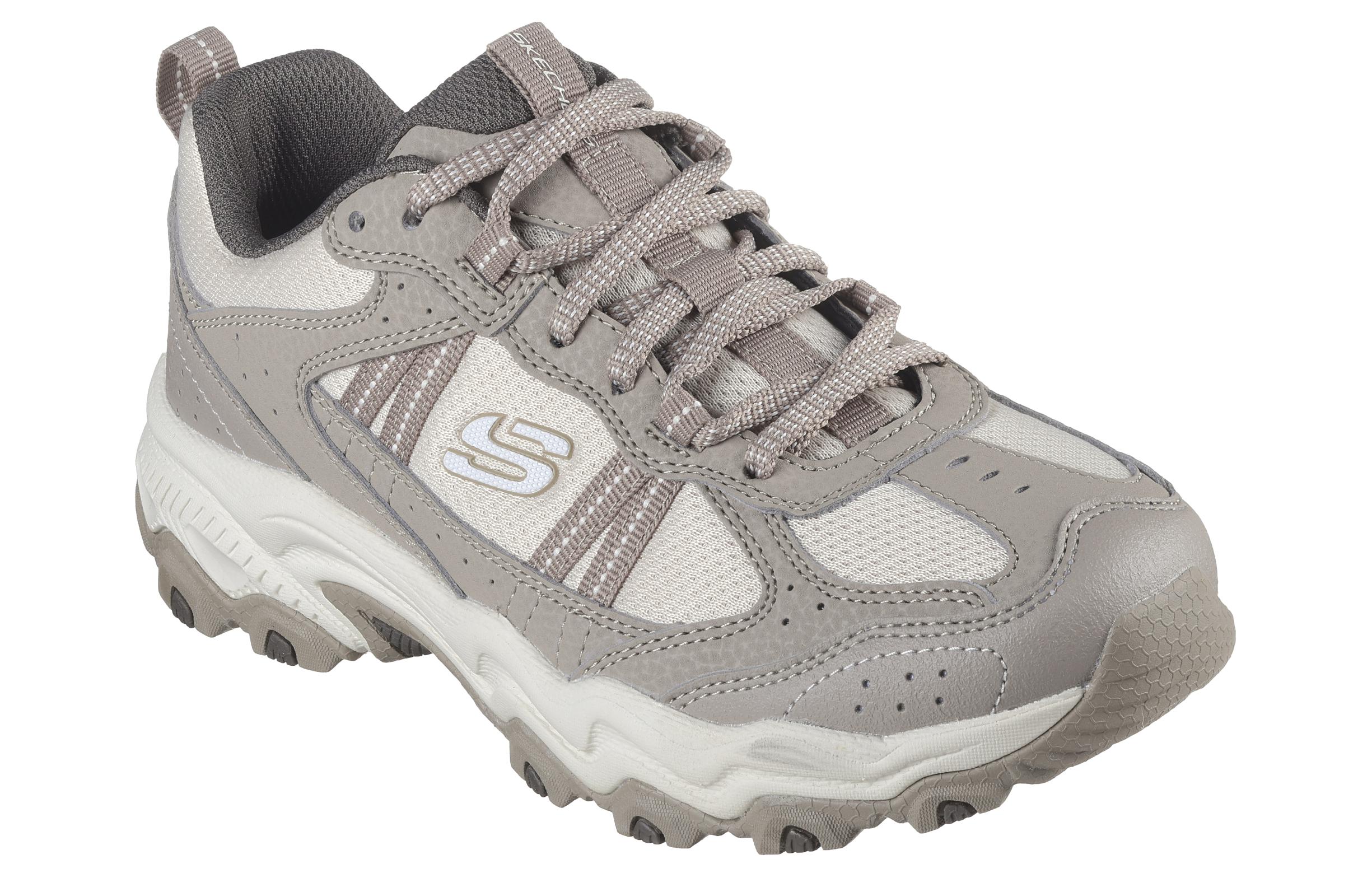 Skechers Stamina Abrasion Resistant, Breathable, And Lightweight Support Low top Outdoor Shoes Women’s Gray