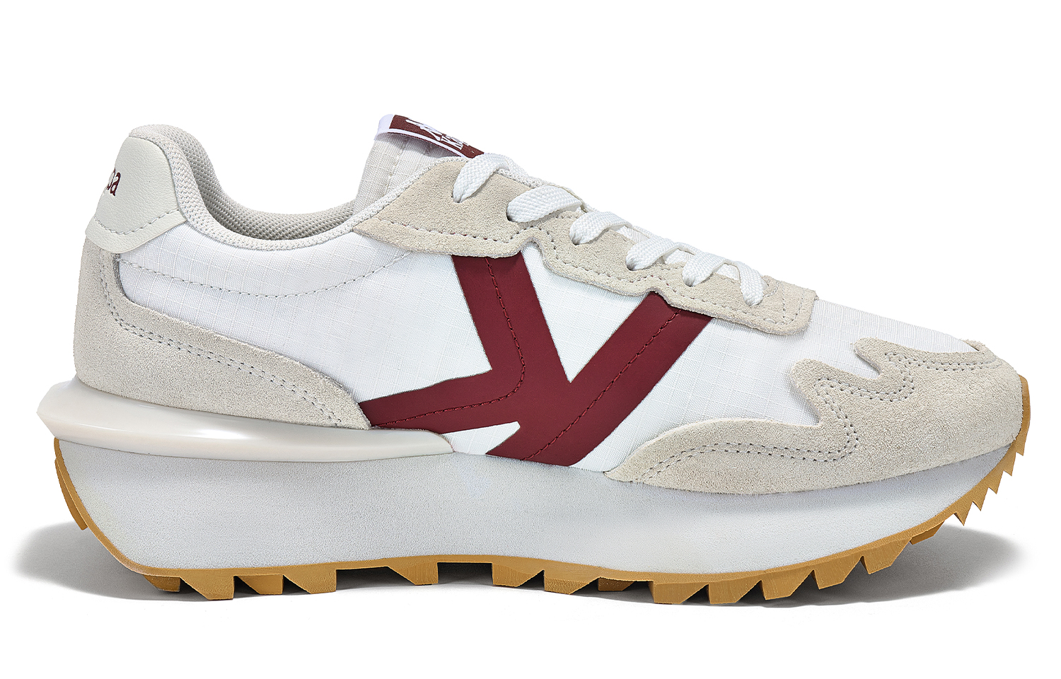 Kappa Slip Resistant Abrasion Resistant Low top Casual Running Shoes Unisex Gray Red
