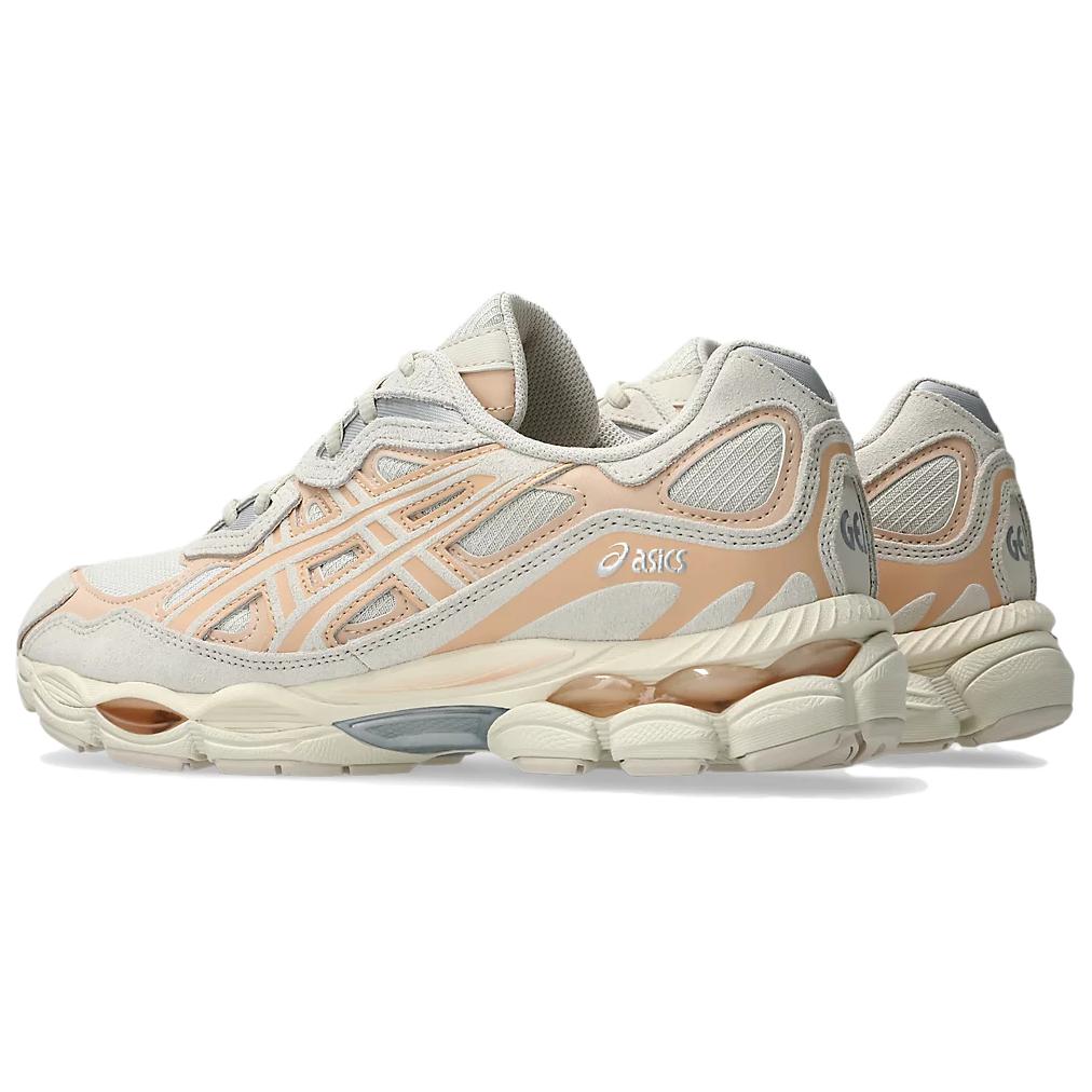 ASICS GEL NYC Abrasion Resistant Low top Casual Running Shoes Unisex Beige Gray