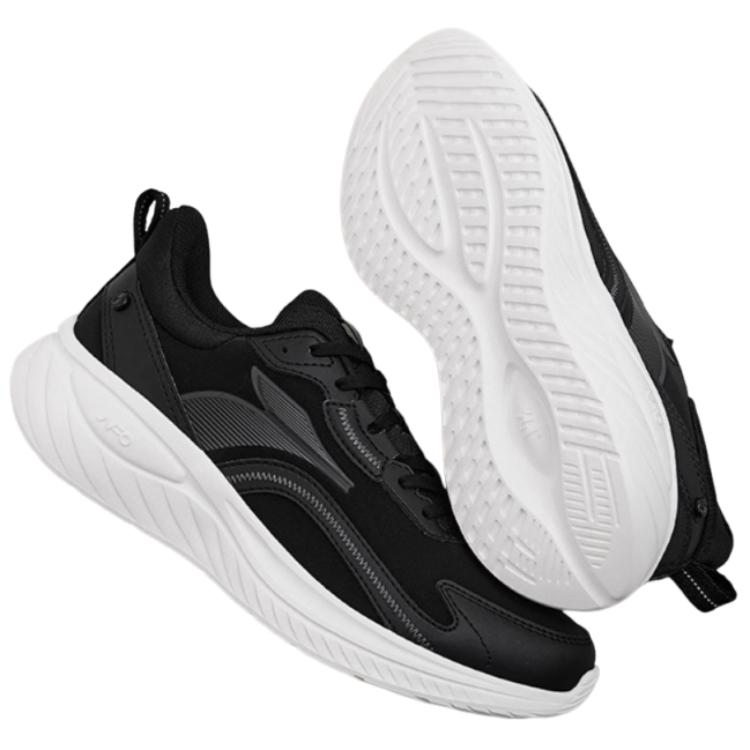 361° SoftStep 3.0 Synthetic Leather Slip Resistant Abrasion Resistant Low top Running Shoes Men’s Black White
