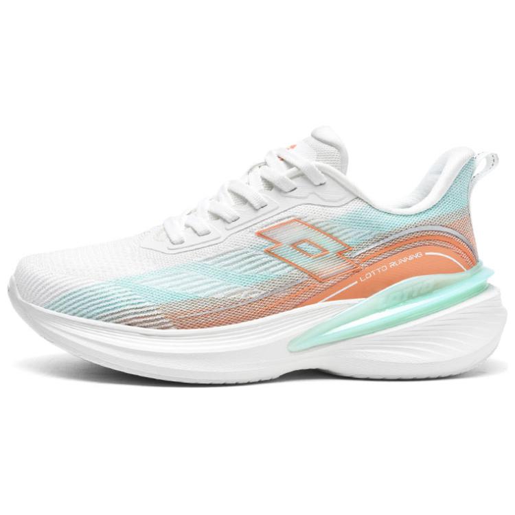 LOTTO Breathable Low top Running Shoes Women’s White Green Orange