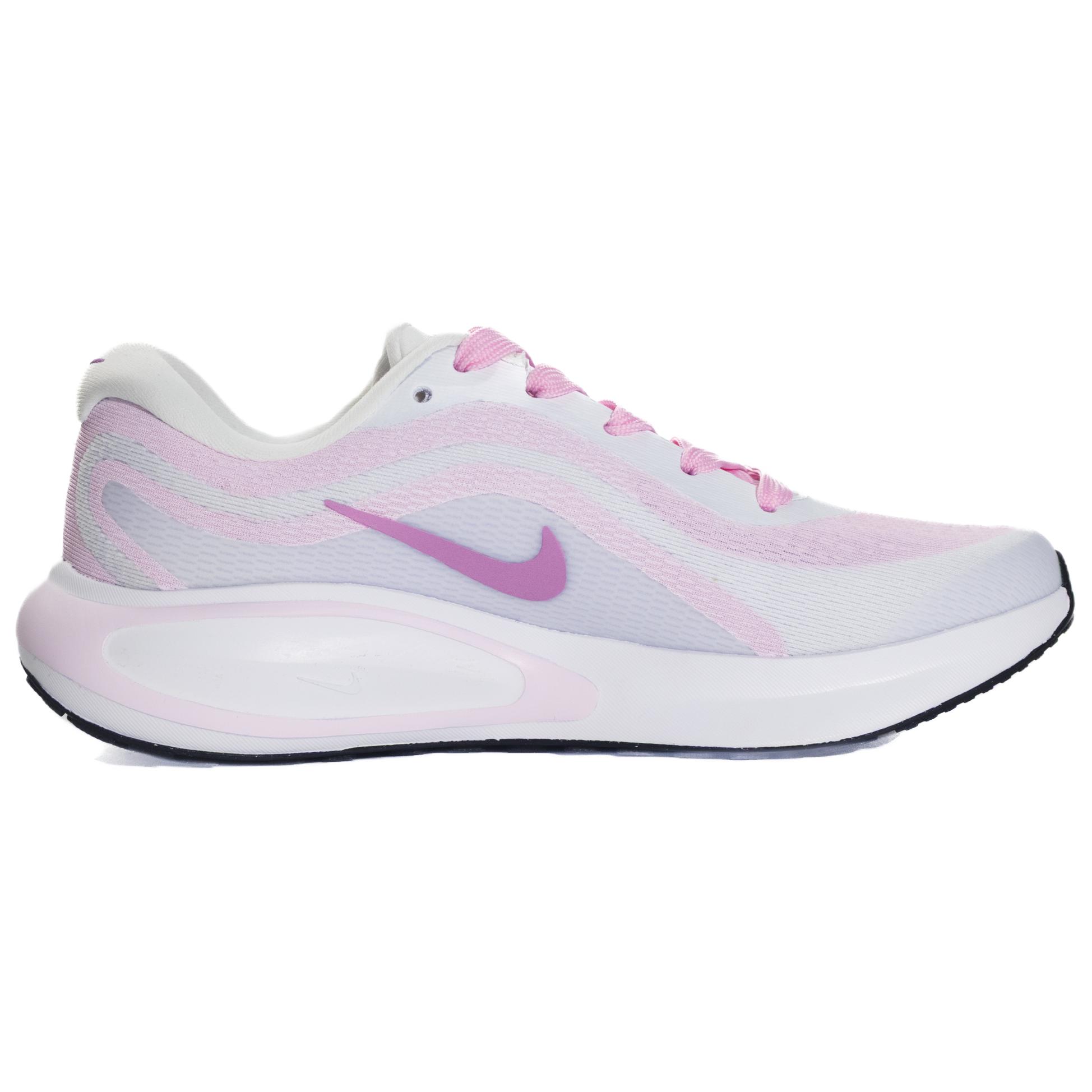 Nike Journey Run Cushioning Abrasion Resistant Coverage Low top Running Shoes Unisex Pink