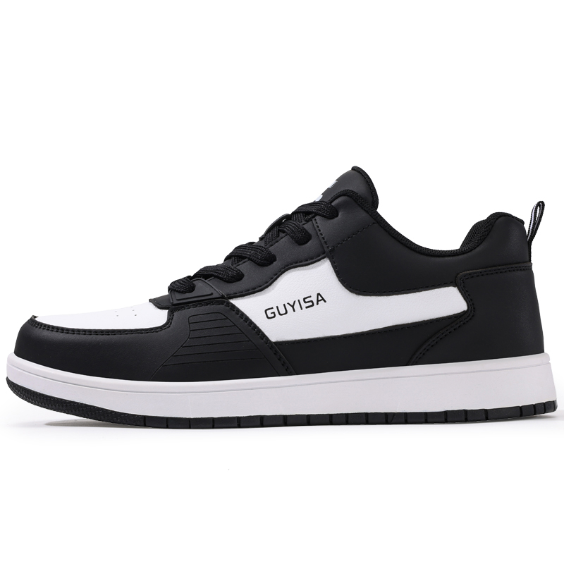 LANOUDUN Lightweight, Wear resistant, And Non slip Low top Outdoor Shoes Men’s Black White