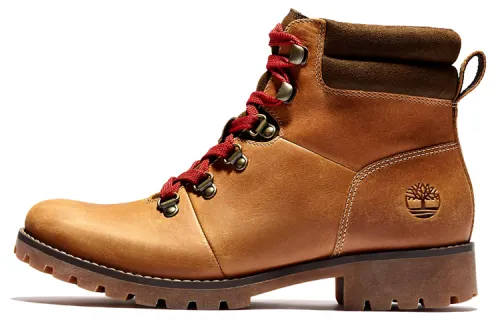 Timberland Ellendale Leather Abrasion Resistant Short Outdoor Boots Women's Brown