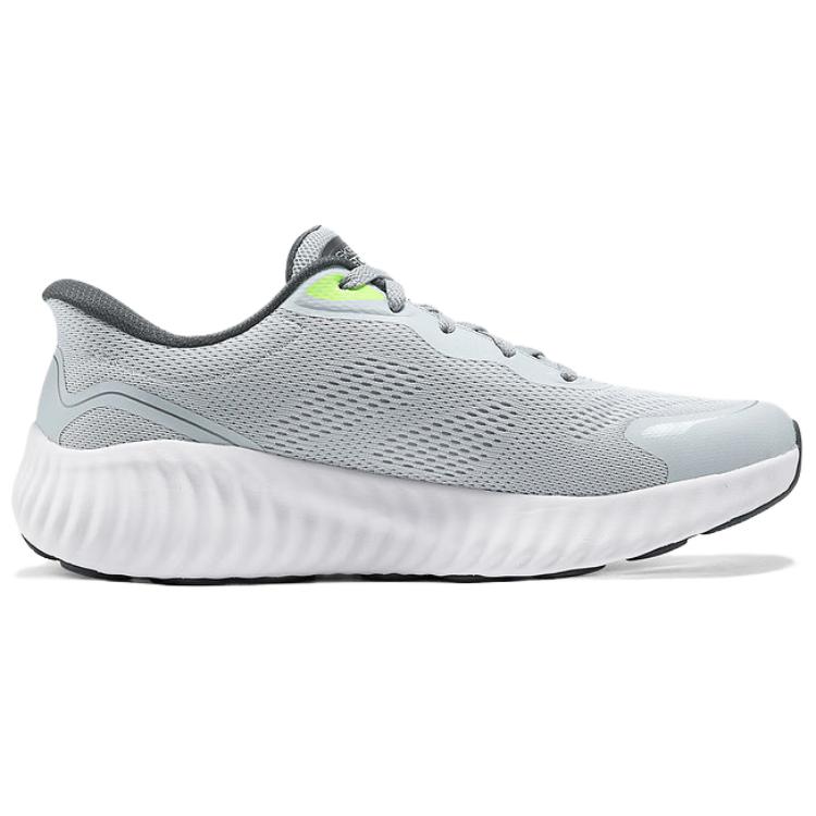 Skechers GO RUN NOW Cushioning Breathable Rebound Low top Running Shoes Men’s Gray