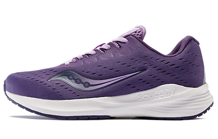Saucony Striker Raid Striker Assault Sports Breathable And Lightweight Low top Running Shoes Women's Purple Standard M