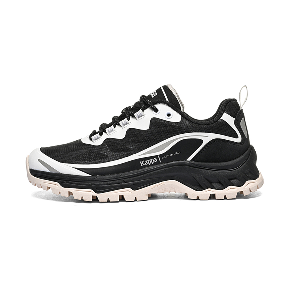 Kappa Slip Resistant Abrasion Resistant Low top Casual Functional Shoes Unisex Black White