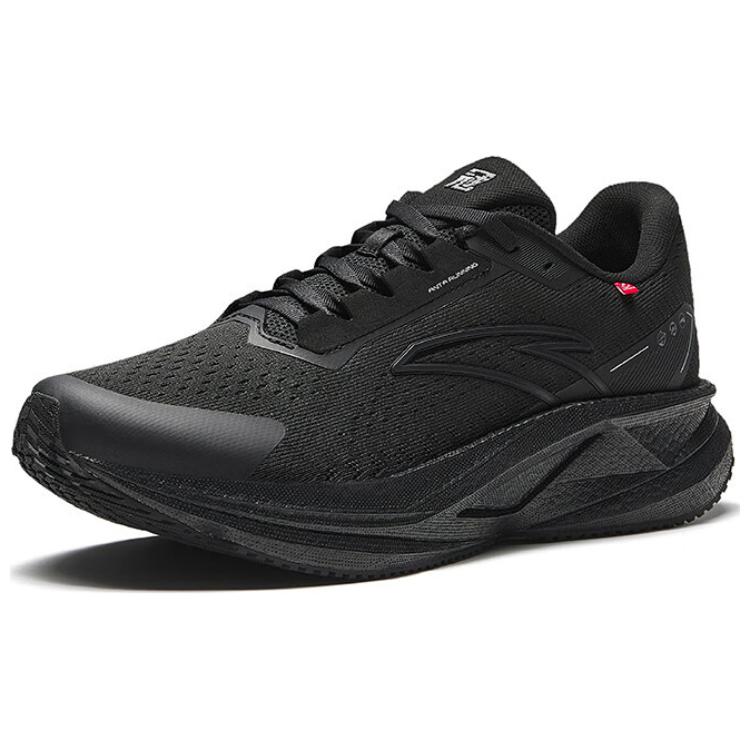 Anta Champion 3SE Slip Resistant Abrasion Resistant Low top Running Shoes Men’s Black Silver