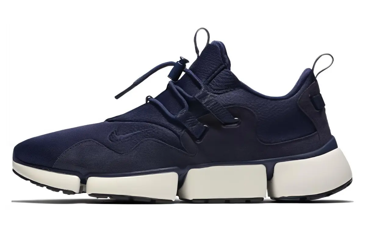 Nike Pocket Abrasion Resistant Breathable Abrasion Resistant Breathable Low top Running Shoes Men's Blue White