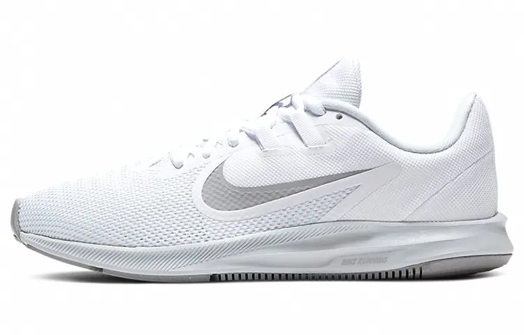 Nike Downshifter 9 Low Tops Knitted White Women's