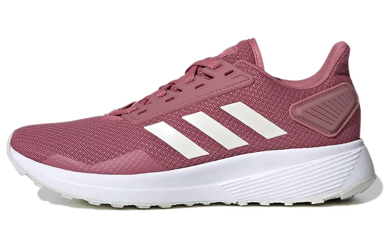 Adidas Duramo 9 Fabric Abrasion Resistant Support Abrasion Resistant Support Low top Running Shoes Women's Dark Pink