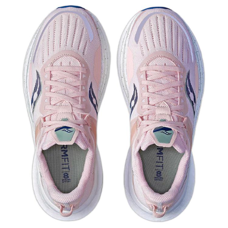 Saucony Tempus TanTu 1 Cushioning Breathable Low top Running Shoes Women’s Pink
