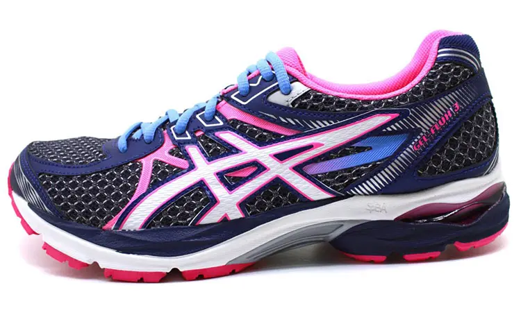 Asics Gel Flux 3 Low top Running Shoes Women's Black Pink