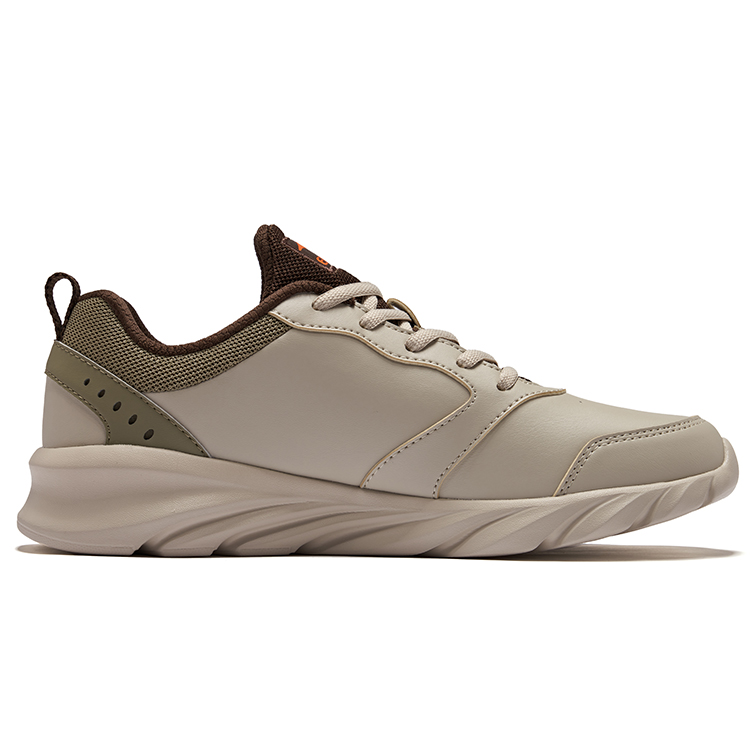 Erke Cushioning, Wear Resistant Low top Casual Training City Commuting Running Shoes Men’s Brown