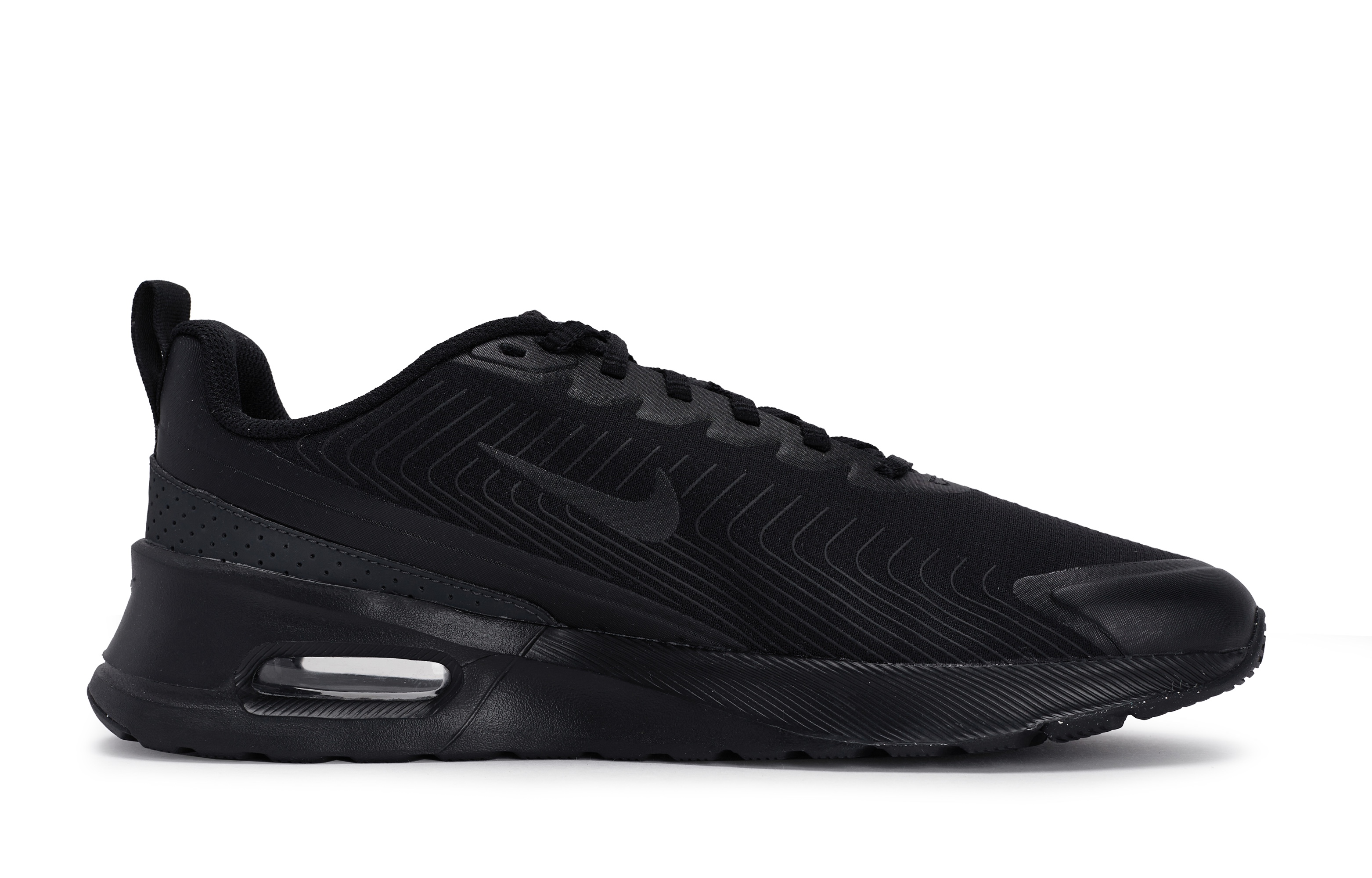 Nike Air Max 1 Slip Resistant Abrasion Resistant Slip Resistant Abrasion Resistant Low top Running Shoes Unisex Black
