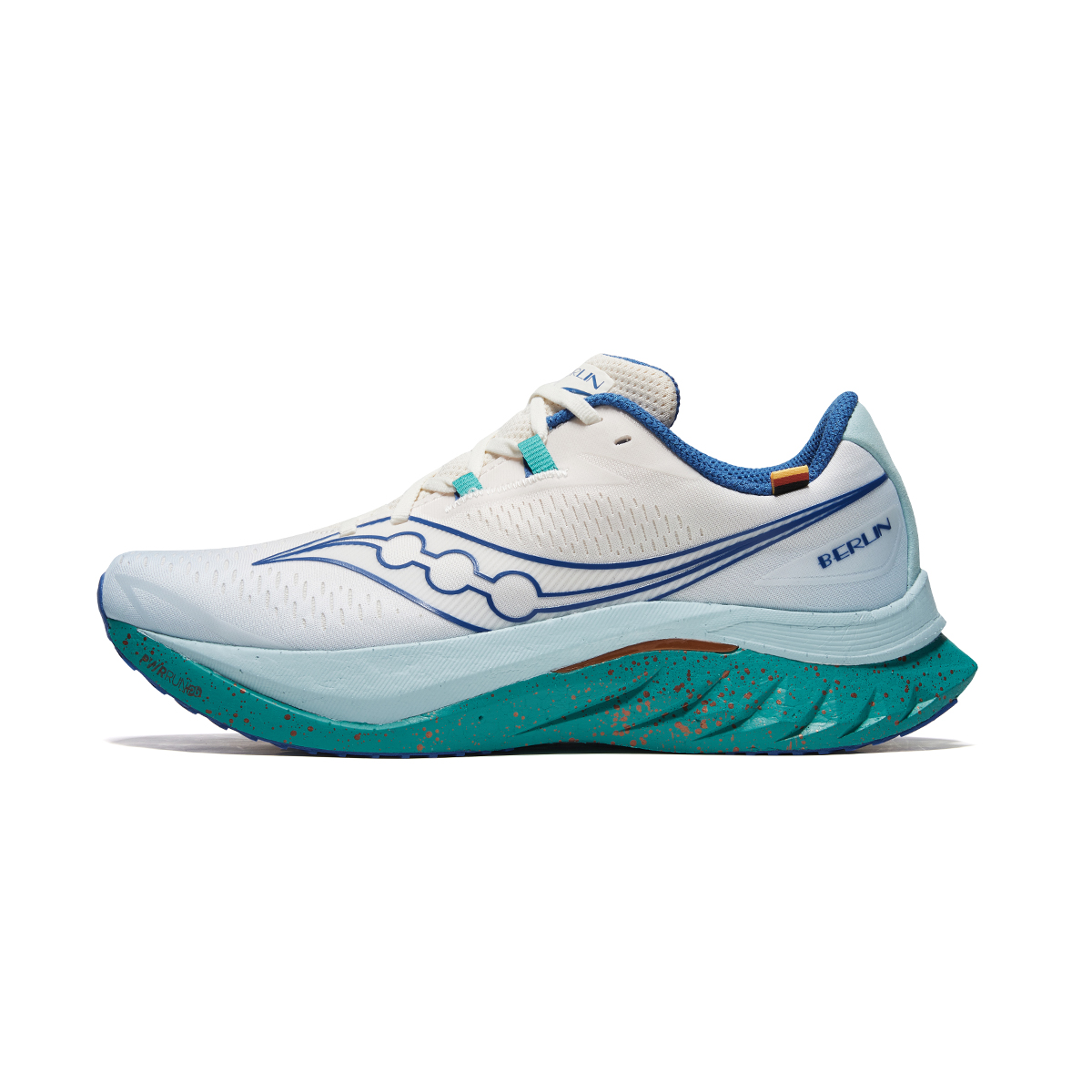 Saucony Endorphin Speed 4 Low top Running Shoes Men’s Beige Blue