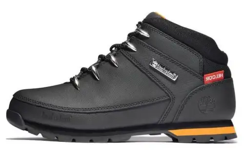Timberland Euro Sprint Wear resistant And Lightweight Mid top Outdoor Shoes Men's Black