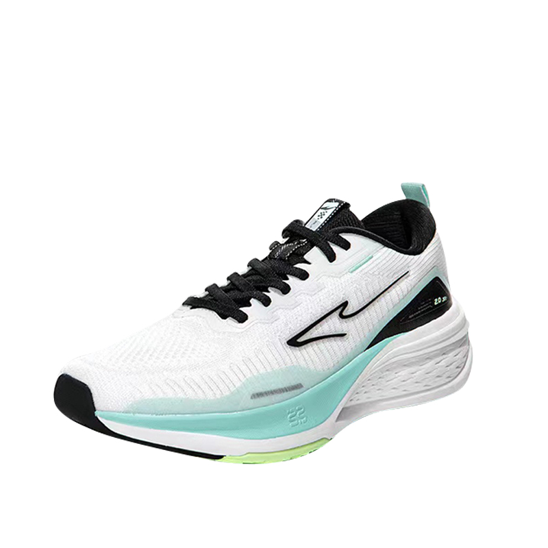 Erke Jiang Rebound Low top Running Shoes Men’s White Bubble Green