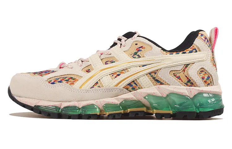 Asics Gel Nandi 360 Comfortable Leather Abrasion Resistant Abrasion Resistant Low top Running Shoes Women's Multicolor