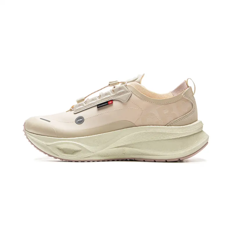 Li Ning Abrasion Resistant Low top Running Shoes Unisex Pink