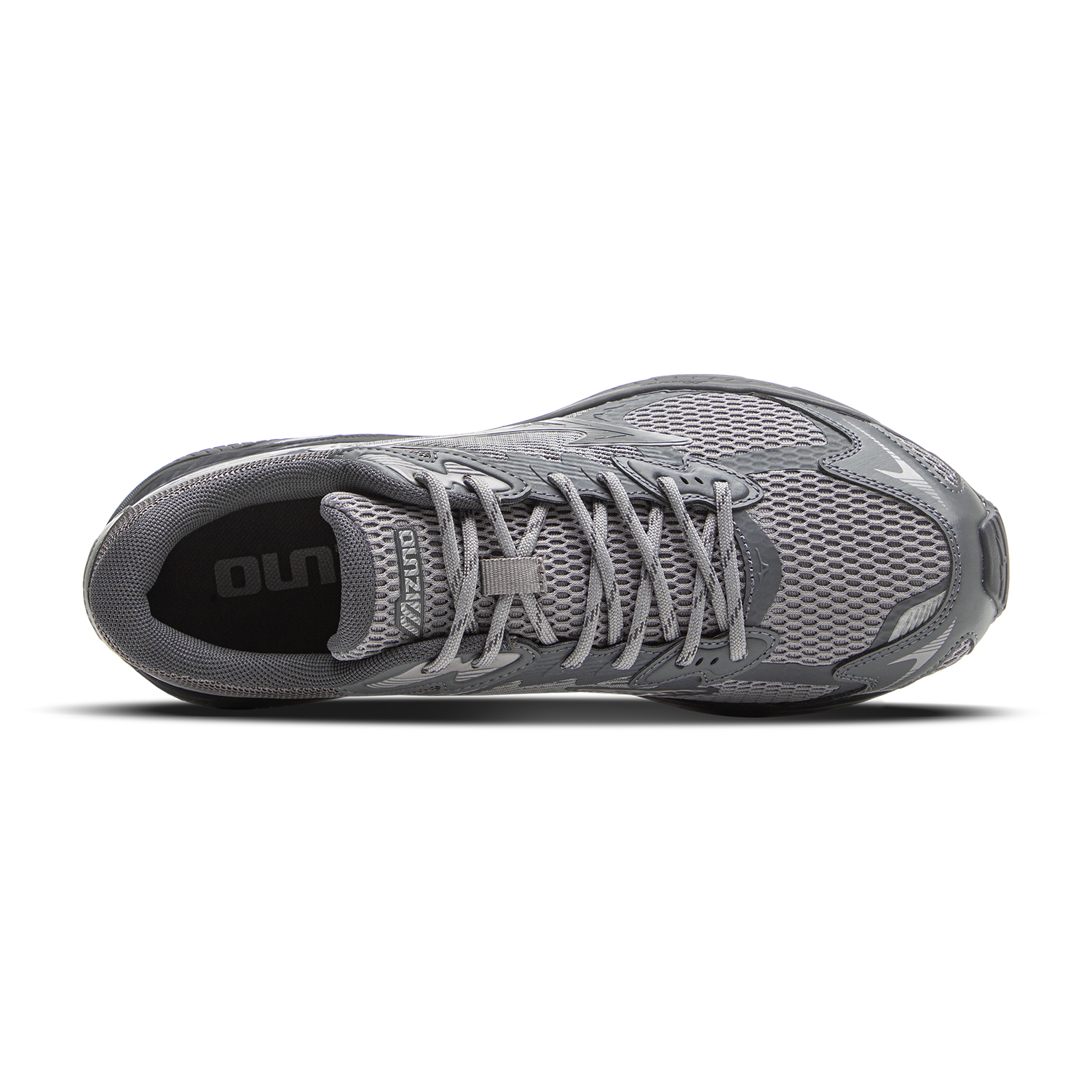 Mizuno RACER V2 Low top Sprint Running Shoes Unisex Carbon Gray