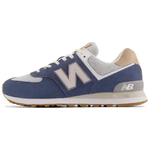 New Balance 574 Navy White Gum