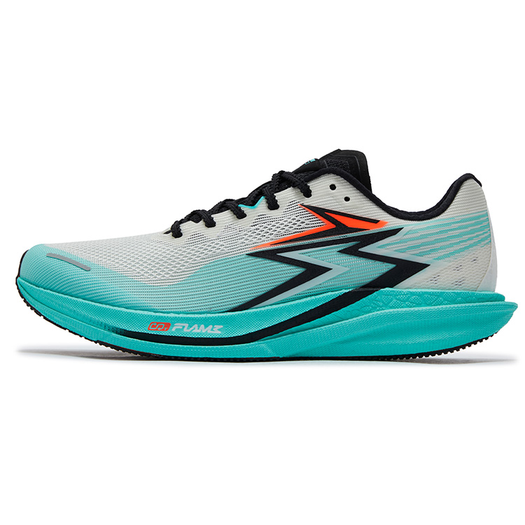 361° Blitz Speed 4 Pro Mesh Low top Fiberglass Plate Casual Training Running Shoes Unisex White Blue