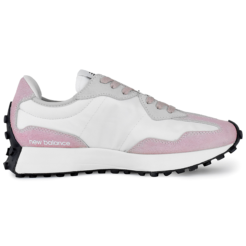 New Balance NB 327 Abrasion Resistant Low top Running Shoes Women’s White Black Pink