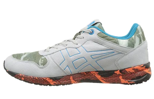 Onitsuka Tiger Shaw Runner Abrasion Resistant Cushioning Slip Resistant Low top Running Shoes Unisex Gray