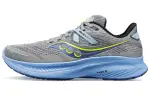 Saucony Guide 16 Fabric Cushioning Slip Resistant Abrasion Resistant Low top Running Shoes Women's Gray Blue