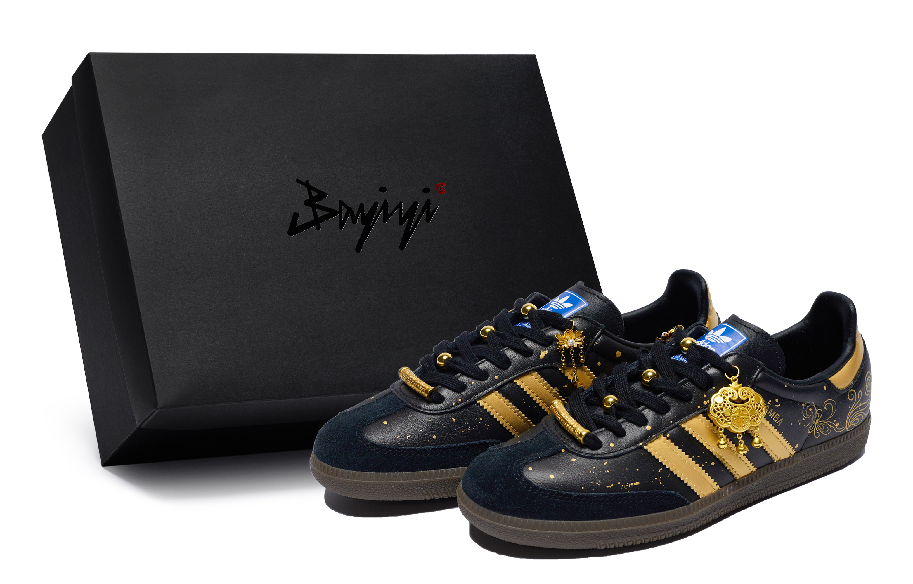 Adidas Originals SAMBA OG 811 Manufacturing, Blaze Of Glory, Special Shoe Box Slip Resistant Abrasion Resistant