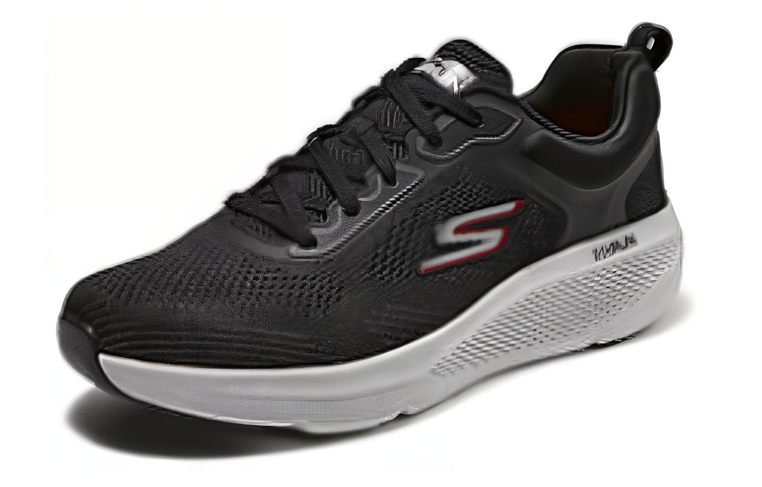 Skechers Comfortable Low top Running Shoes Men’s Black Red