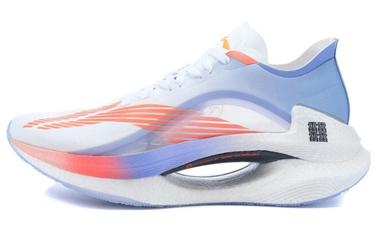 LINING Jue Ying WMNS Running Shoes — White/Blue
