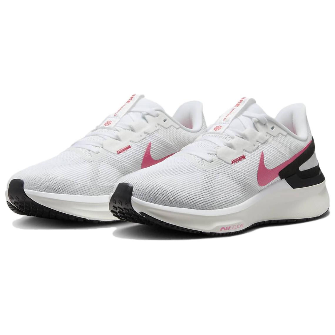 Nike Air Zoom Structure 25 ‘White Aster Pink Black’ Women’s
