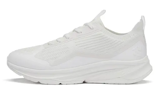 DESCENTE Cushioning Breathable Rebound Low top Casual Running Shoes Women's White