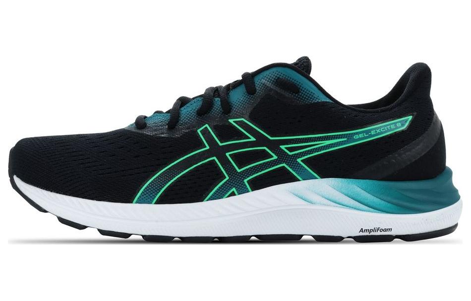 Asics Gel Excite 8 Comfortable Abrasion Resistant Breathable Low top Running Shoes Men's Green