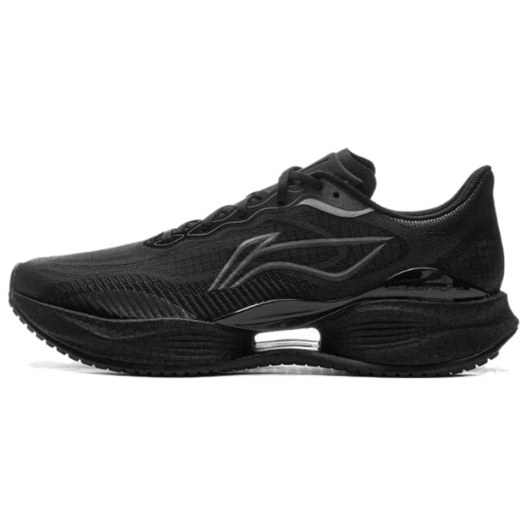 Li Ning Super Light 22 Cushioning Slip Resistant Abrasion Resistant Breathable Low top Running Shoes Women’s Black