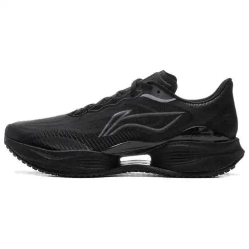 Li Ning Super Light 22 Cushioning Slip Resistant Abrasion Resistant Breathable Low top Running Shoes Women's Black