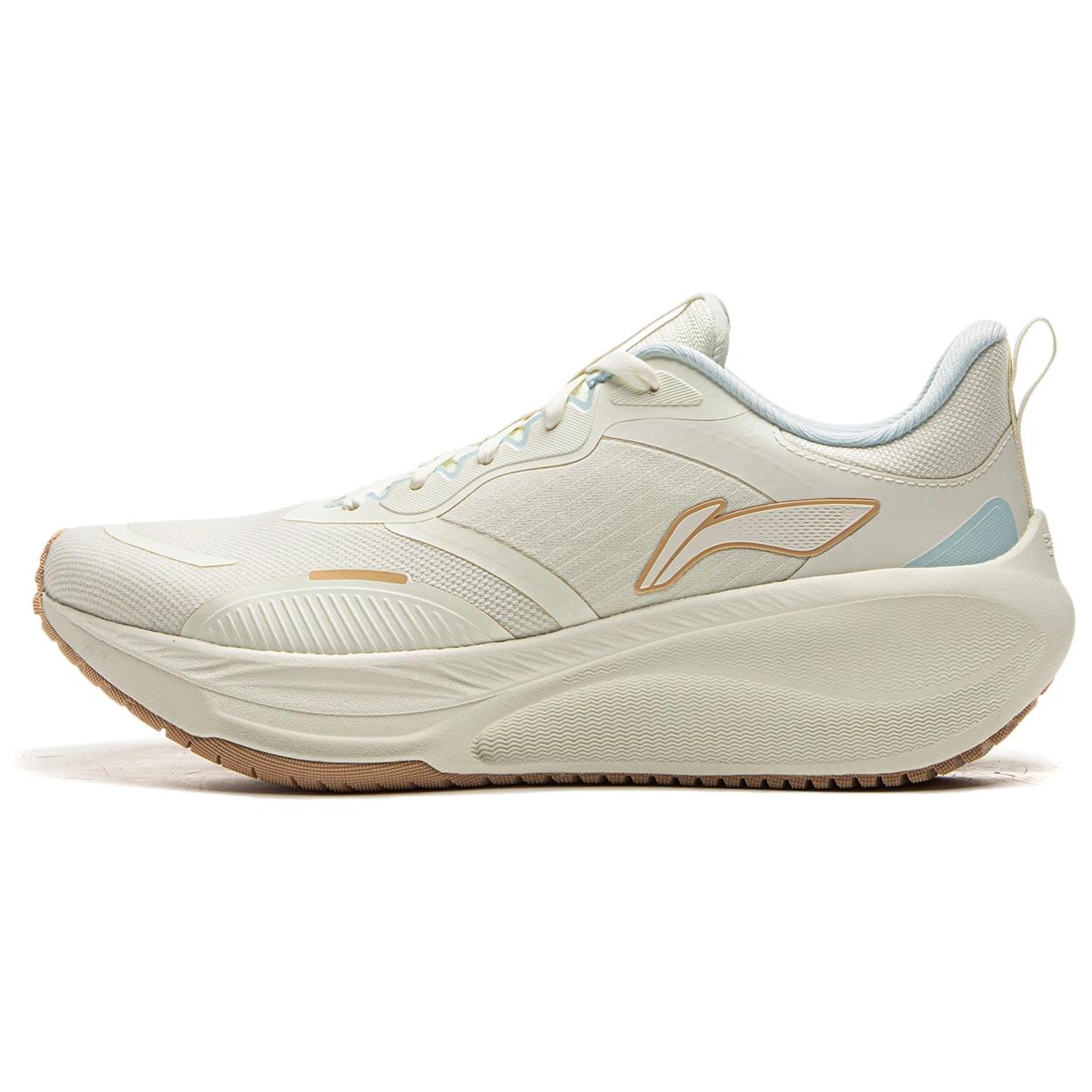 Li Ning Wuyue 2.0 Protective Edition Running Shoes Women’s Low Top Ecru