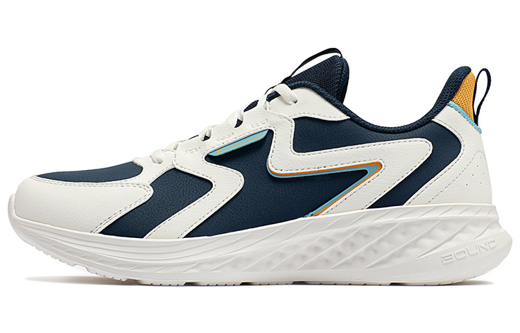 361° Comfortable Cushioning, Wear Resistant Low top Running Shoes Men’s White Blue