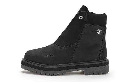 Timberland X A Cold Wall 6 Inch Premium Side Zip Boot 'Jet Black Nubuck' Women's