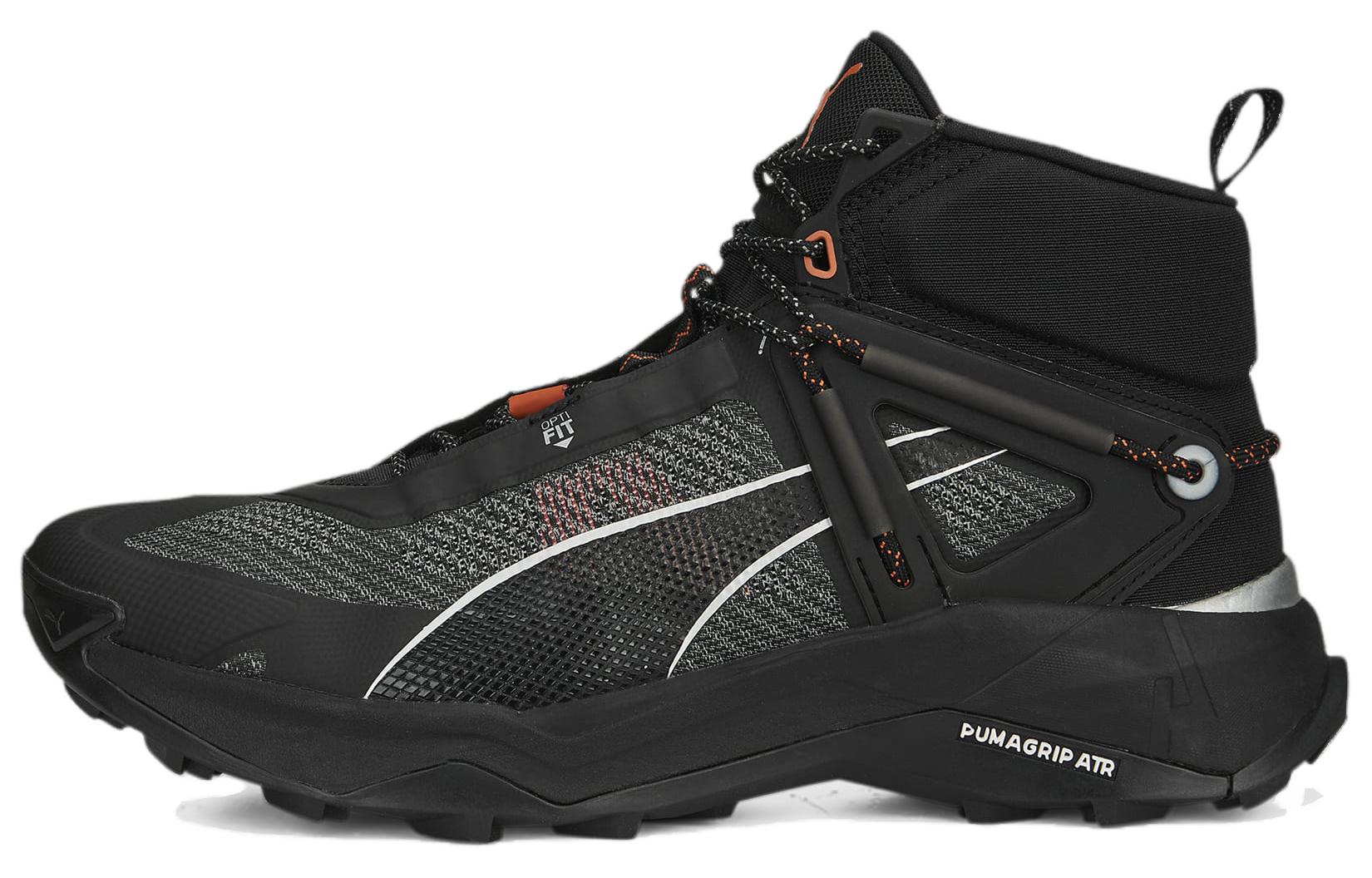 PUMA Explore Nitro Mid top Outdoor Shoes Men's Black