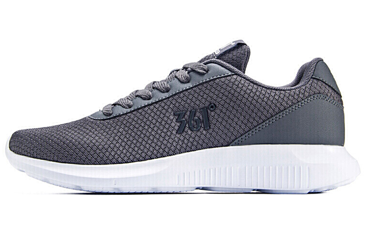 361° Breathable Cushioning Low top Running Shoes Men’s Gray White