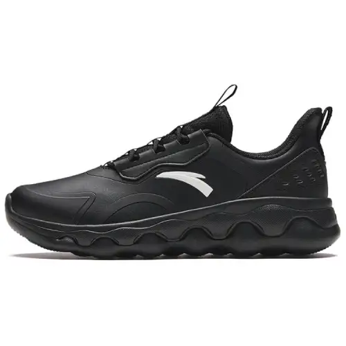 Anta Abrasion Resistant Low top Running Shoes Women's Black