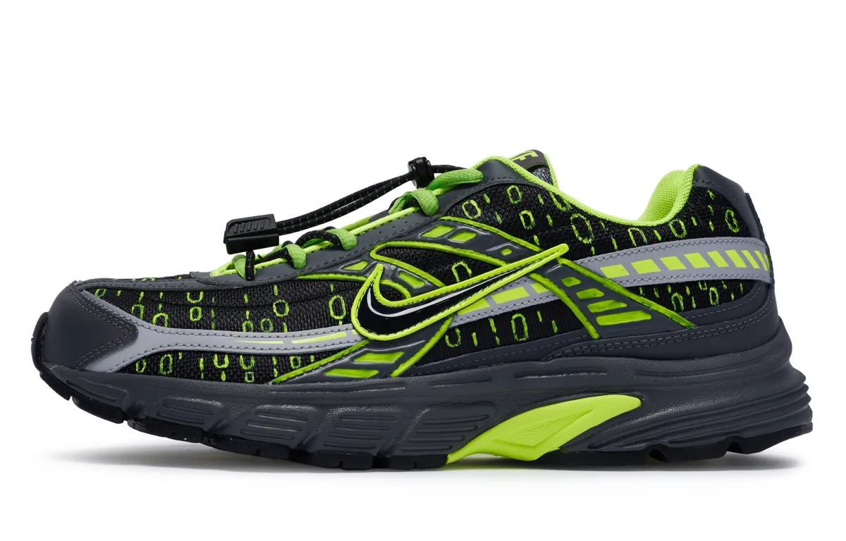 Nike Initiator Low top Running Shoes Men's Black Green Gray