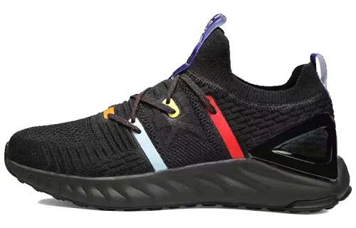 PEAK Taichi 1.0 Plus Lace Up Fabric Cushioning Slip Resistant Abrasion Resistant Low top Running Shoes Men's