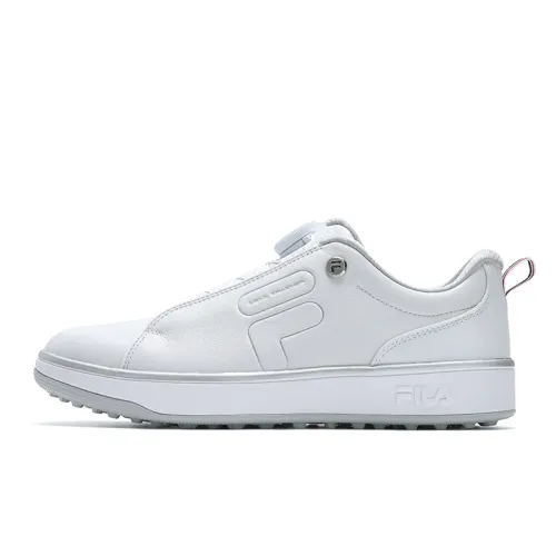 FILA GF 1911 Trainer Cushioning, Wear Resistant Low top Golf Shoes Men's FILA White